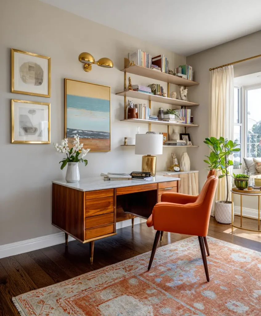 Refresh the Wall Behind Your Desk