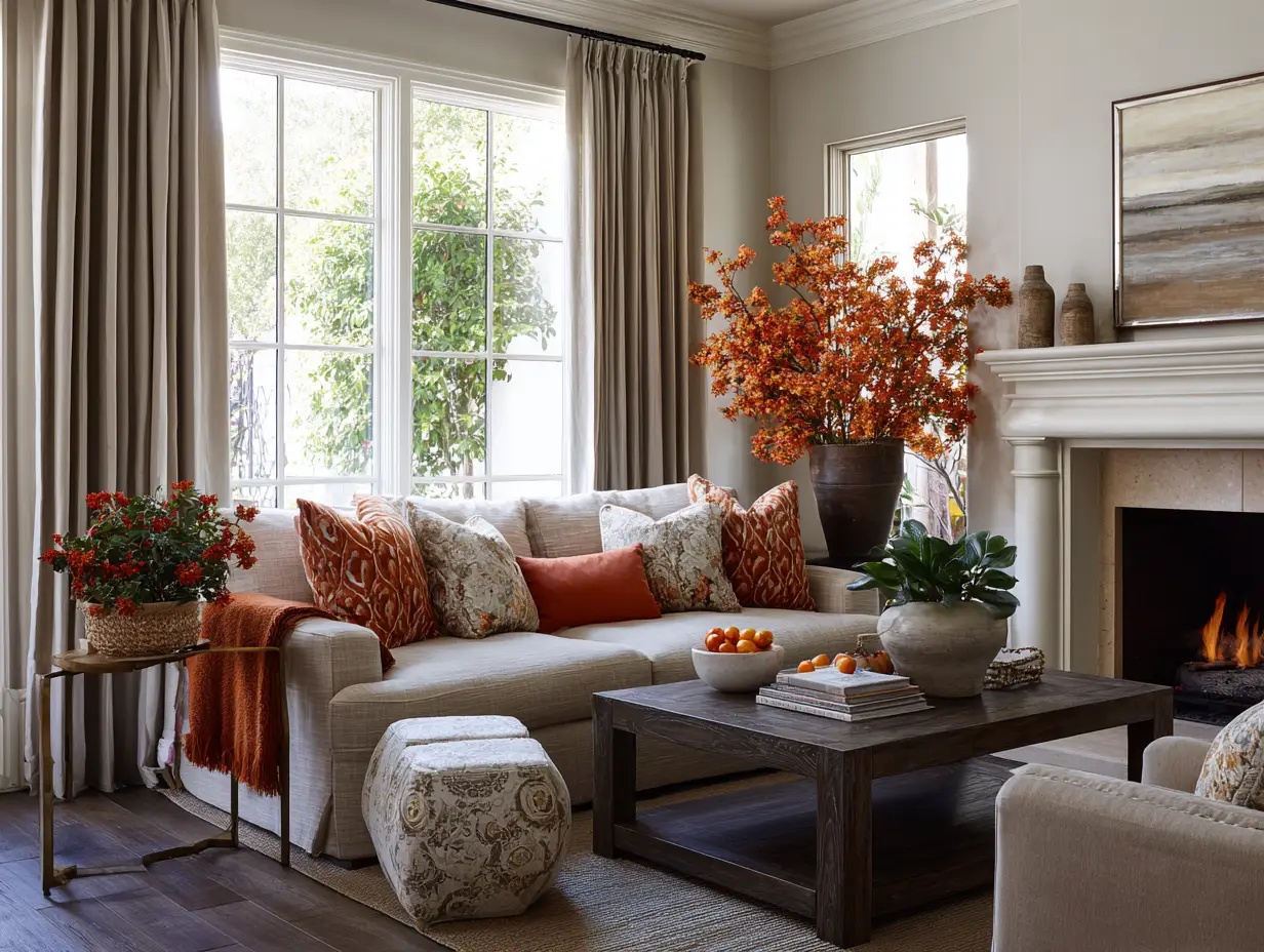 Fall Living Room Ideas for a Cozy Home