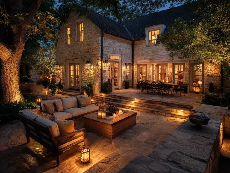 Patio Lighting Ideas for Cozy Nights
