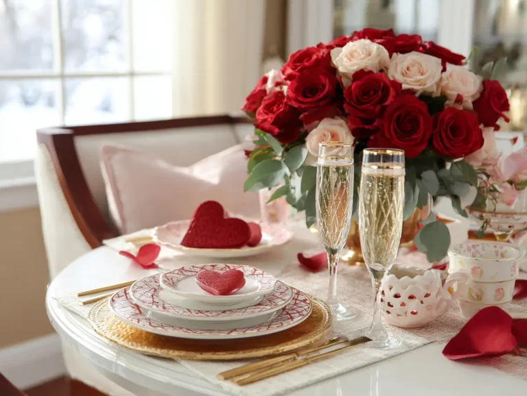 Valentine’s Day Table Decor Ideas That Set the Mood