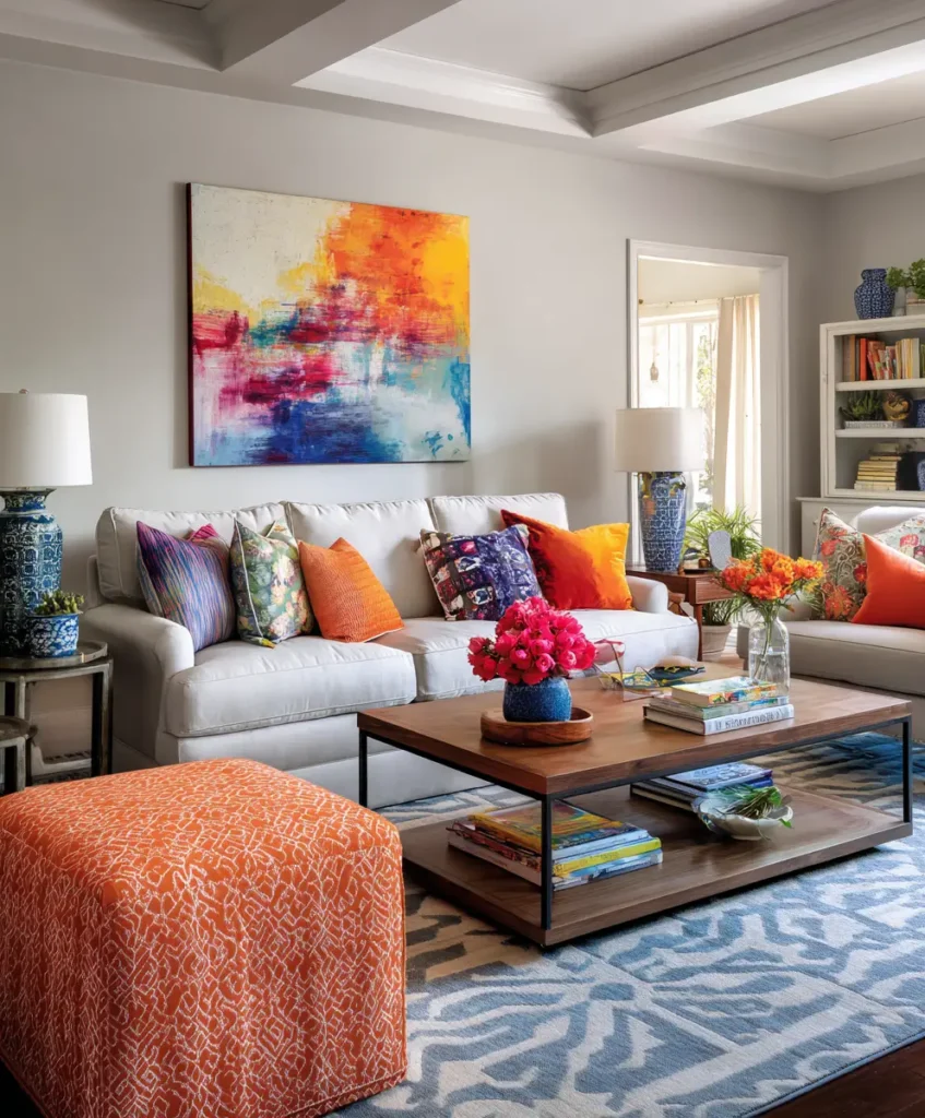 Accessorize with Colorful Decor