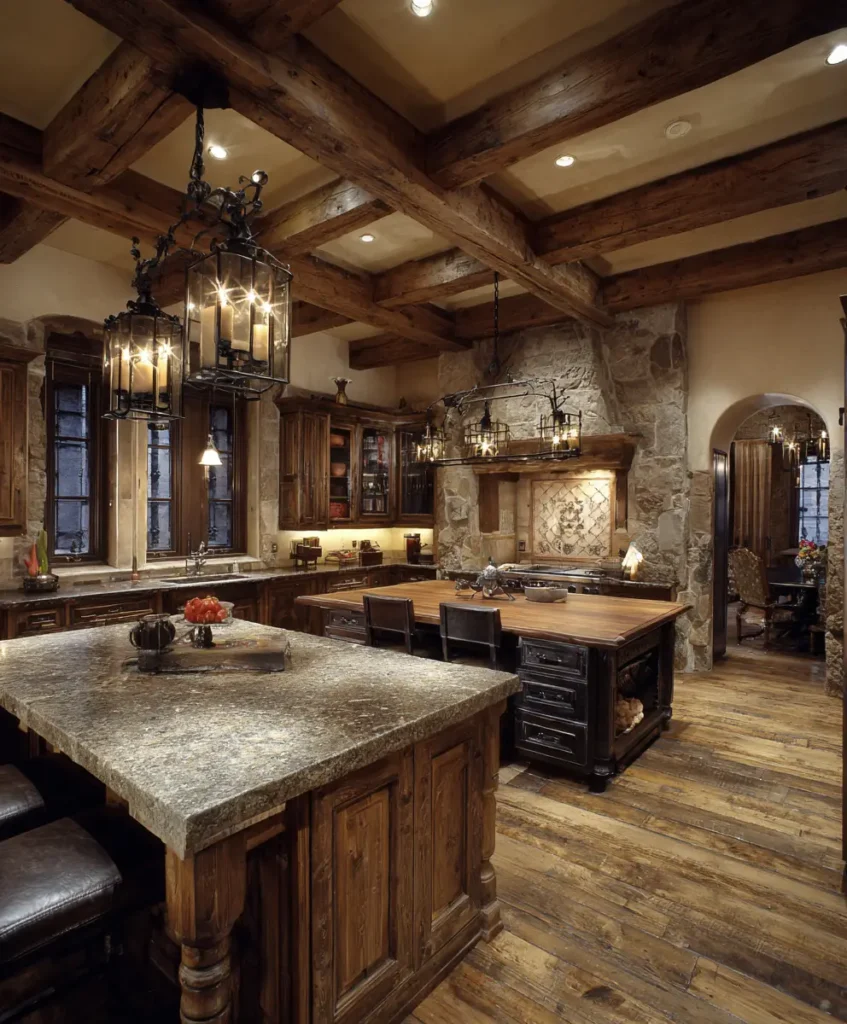 Add Wrought Iron Fixtures