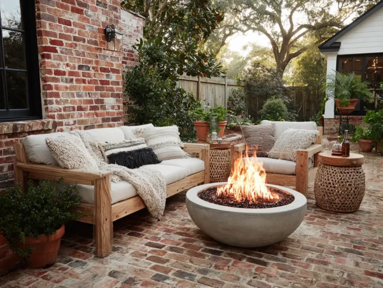 Backyard Firepit Styling Ideas