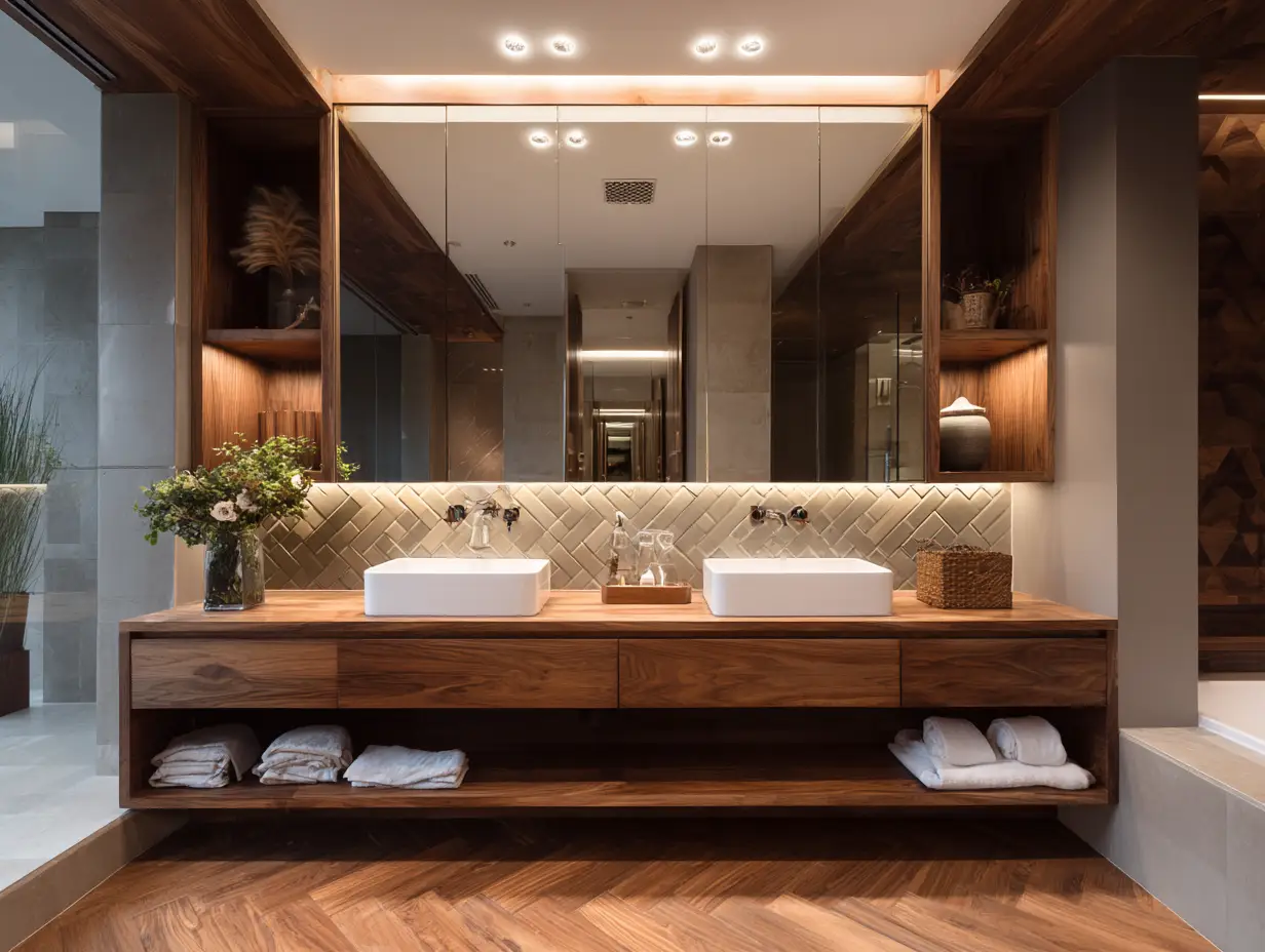 Bathroom Mirror Ideas That Open Up Space