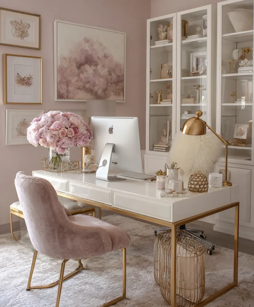 Blush and Gold Elegance