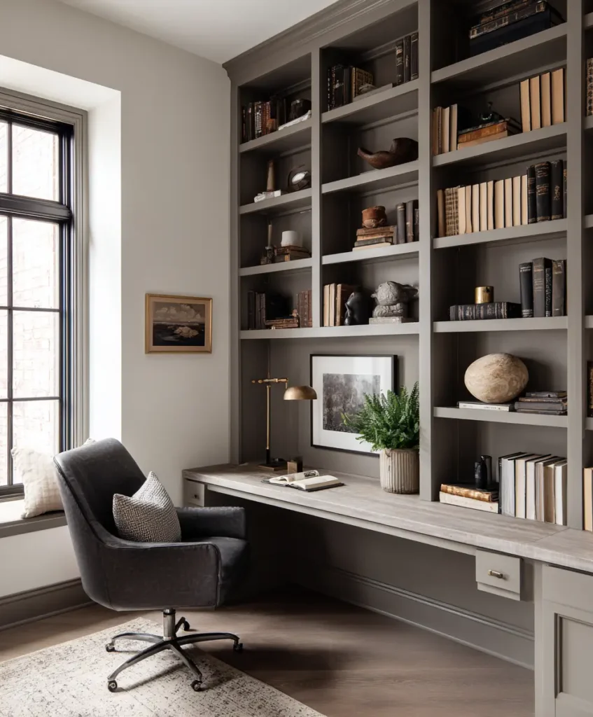 Built-In Shelving for Seamless Style