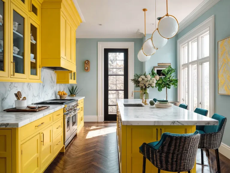Color Combinations That Make Kitchens Feel Bigger