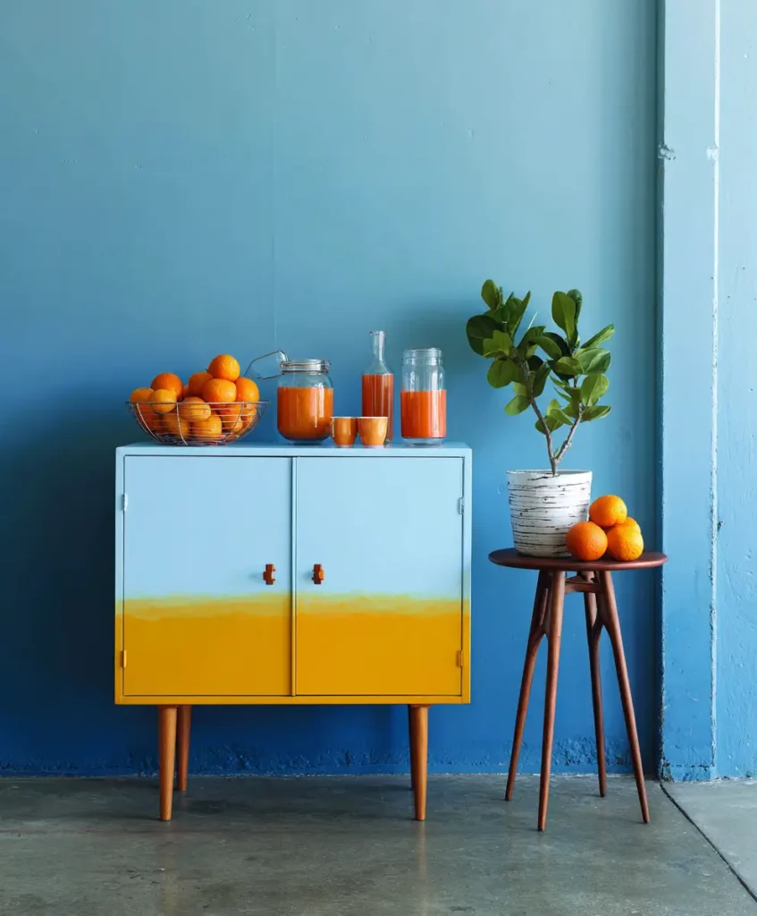 Color-Dipped Furniture