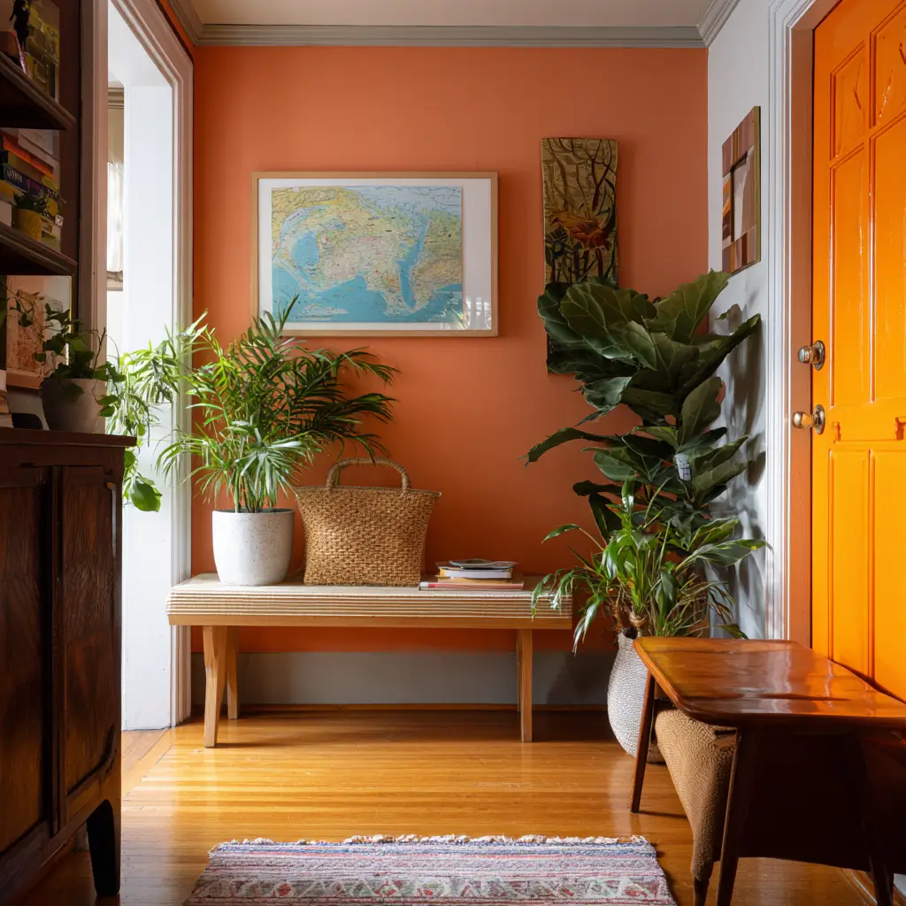 Create a Faux Entryway