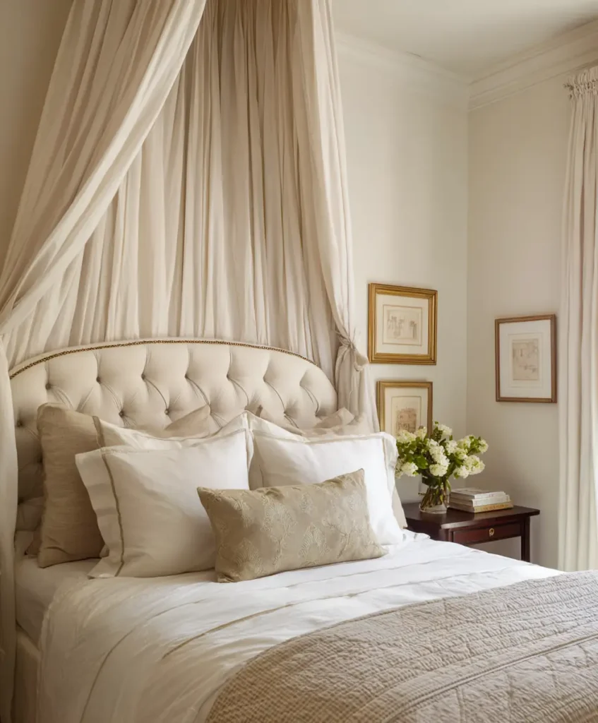 Curtain or Canopy Headboard