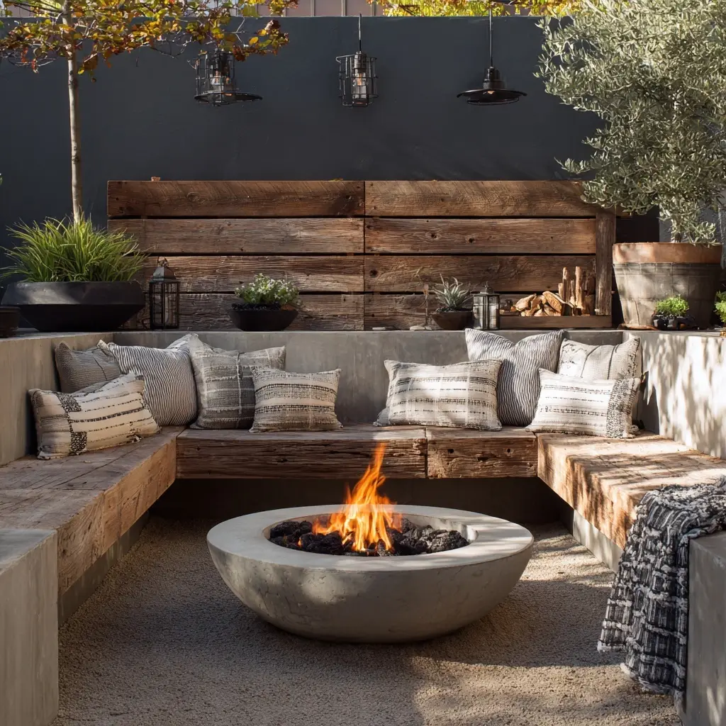 Elevate with Built-In Benches