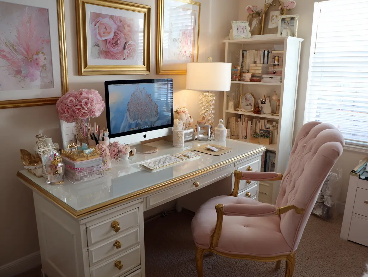 Feminine Office Setups You’ll Want to Copy