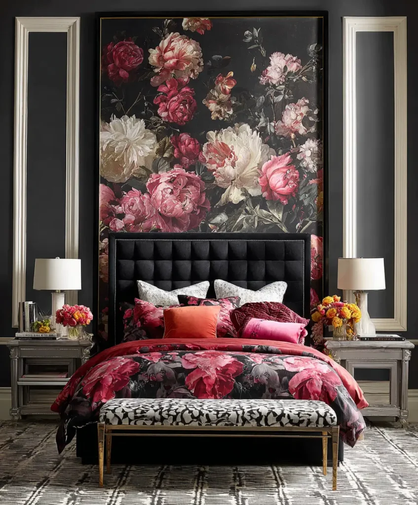 Framed Wallpaper or Fabric Panel