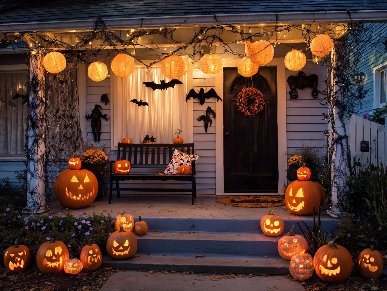 Halloween Porch Decor Ideas Kids Love