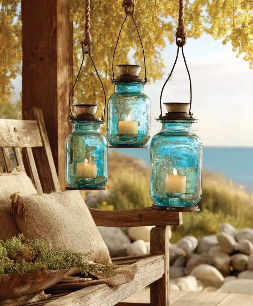 Hanging Lanterns for Outdoor Evenings