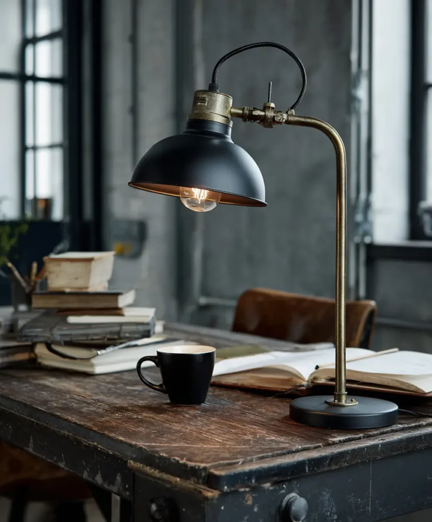 Industrial Metal Lamp
