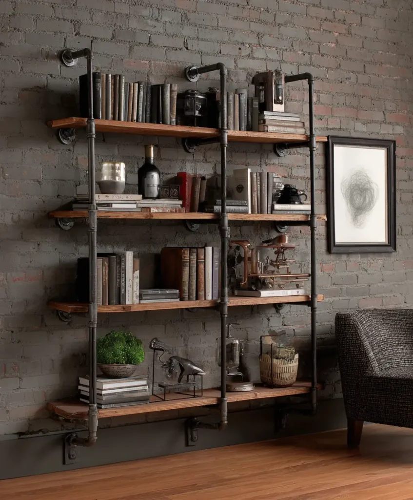 Industrial Wall Units with Character