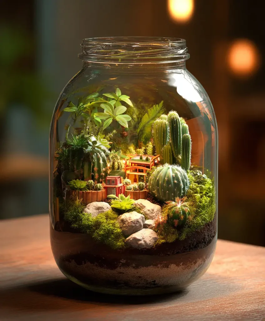 Mini Indoor Terrariums