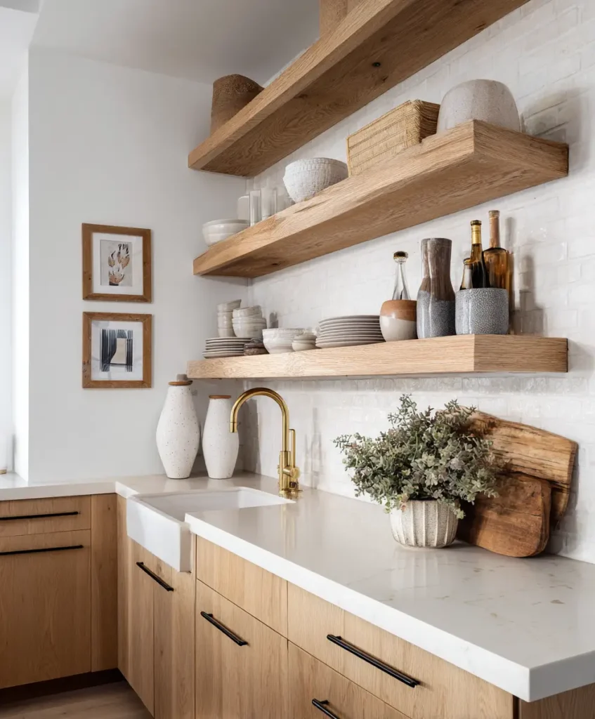 Mix Materials for Depth and Contrast