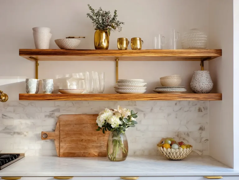 Open Shelf Styling Ideas