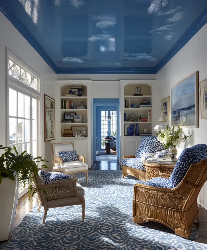 Painted Ceilings for Unexpected Impact