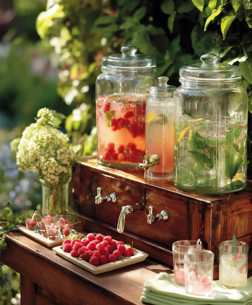 Playful Beverage Stations