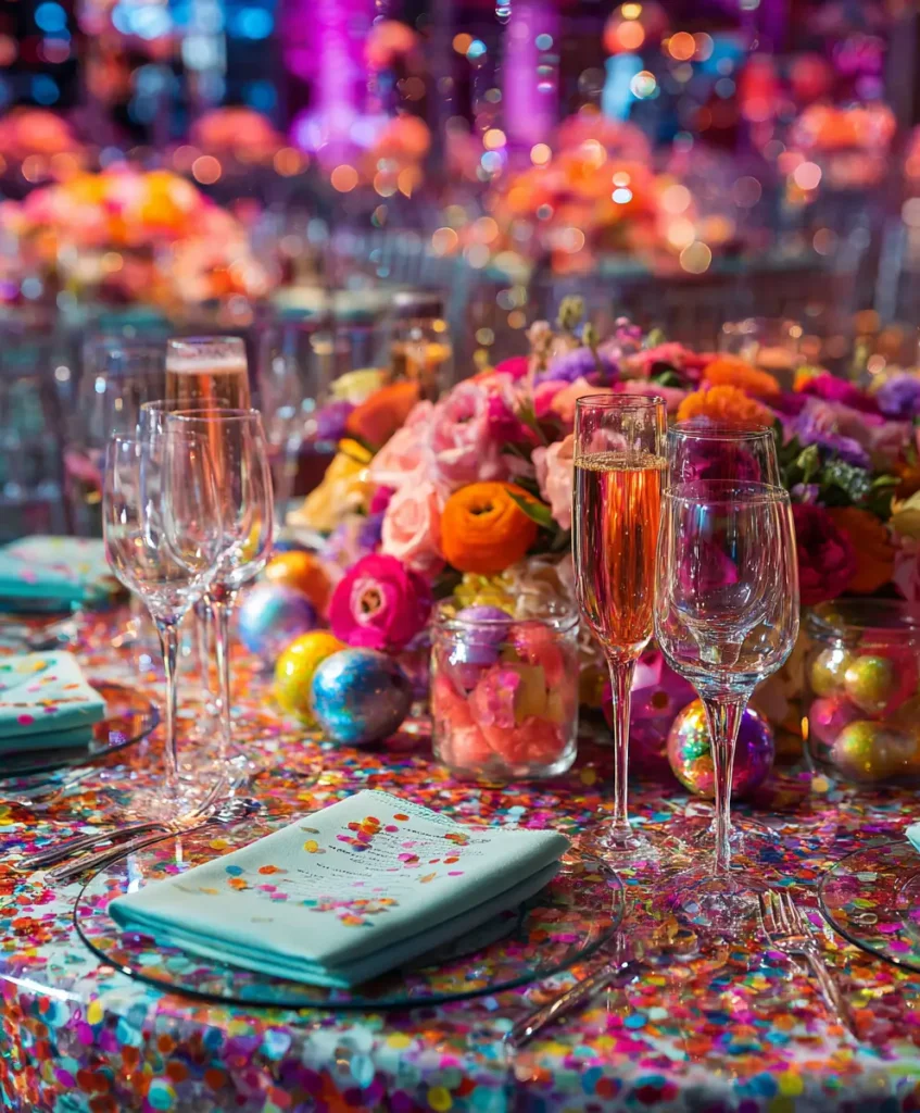 Playful Confetti Touch