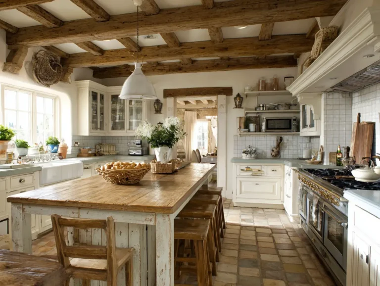 Rustic Farmhouse Kitchen Decor Ideas