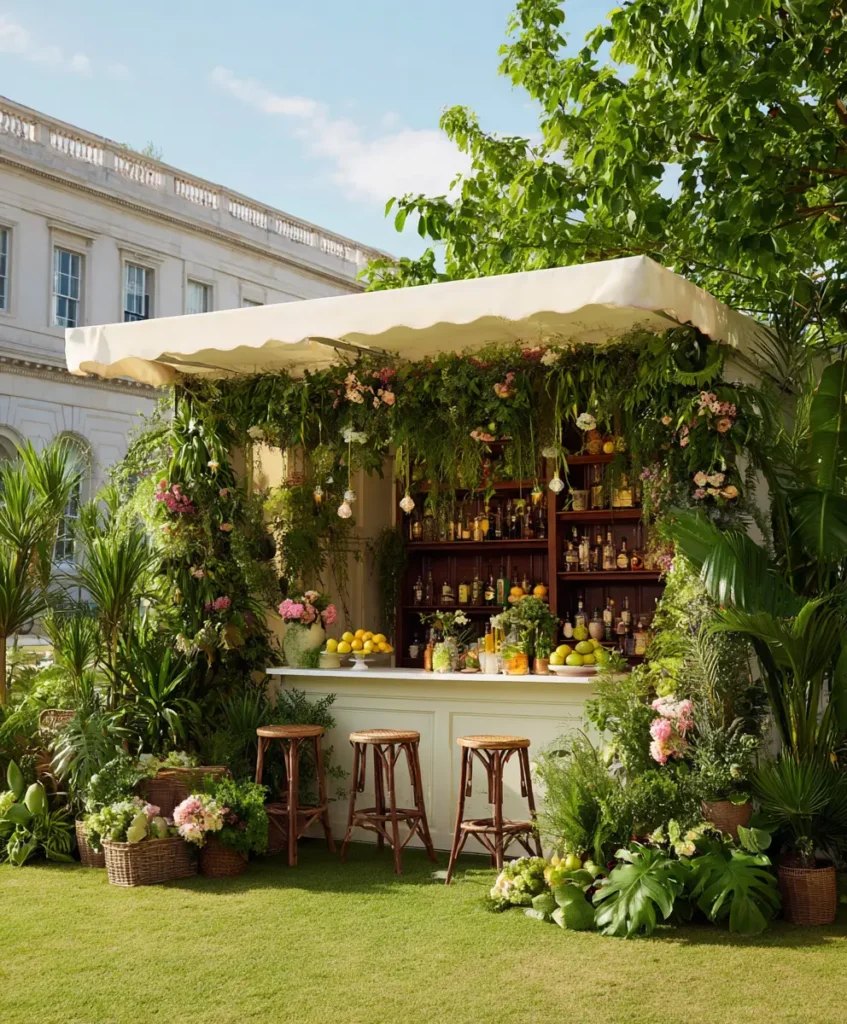 Statement Outdoor Bar