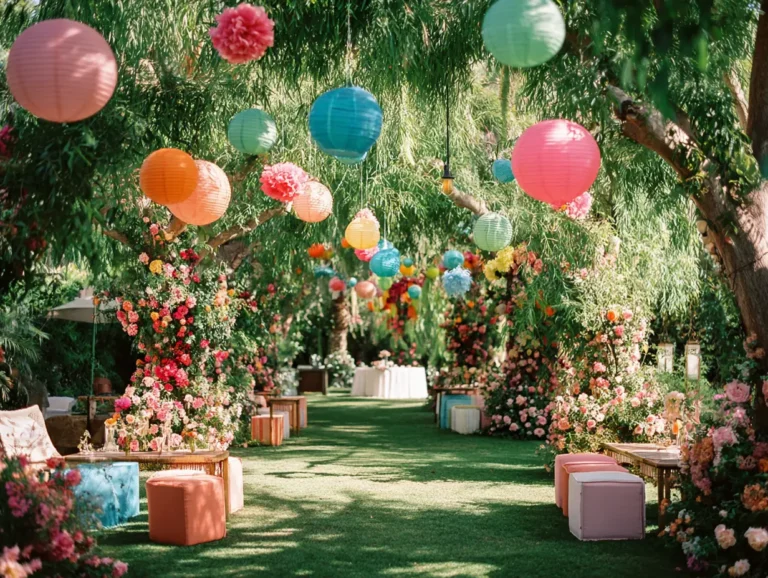 Summer Garden Party Decor Ideas