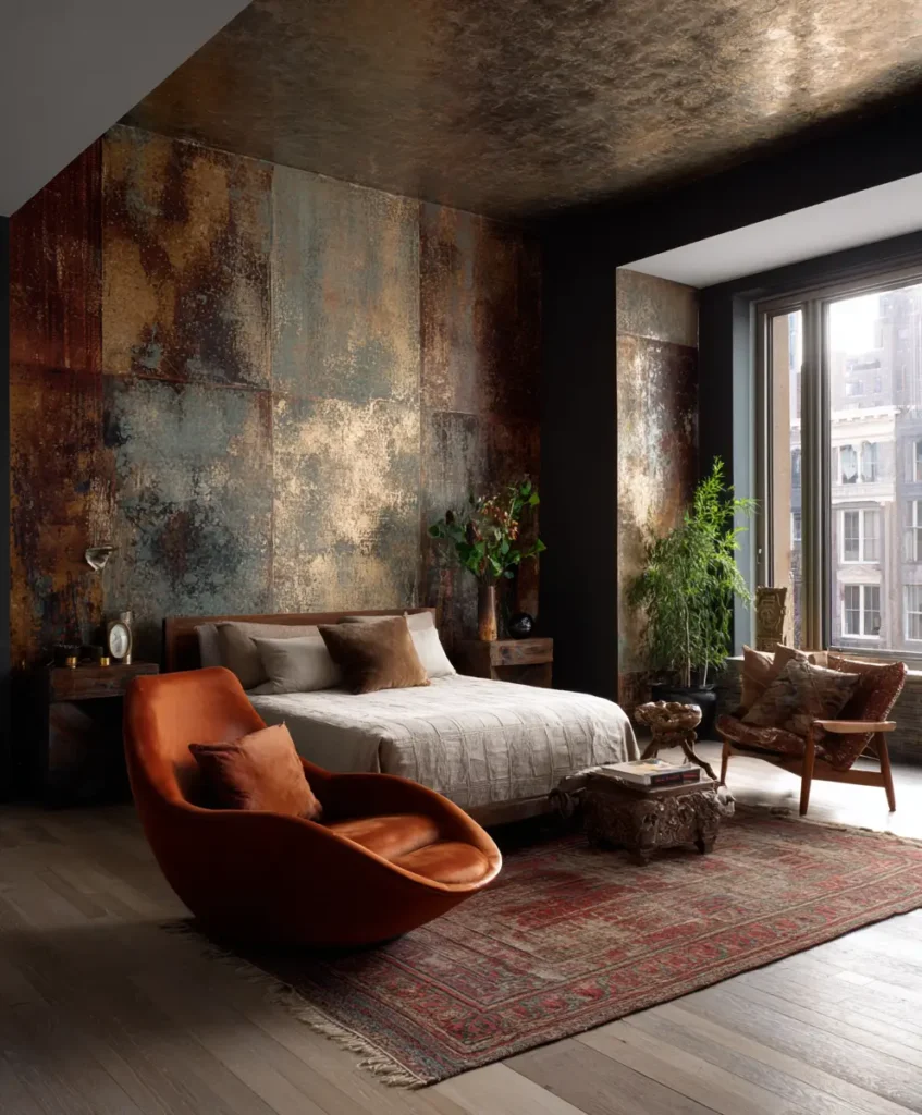 Textured Wallpaper with Personality