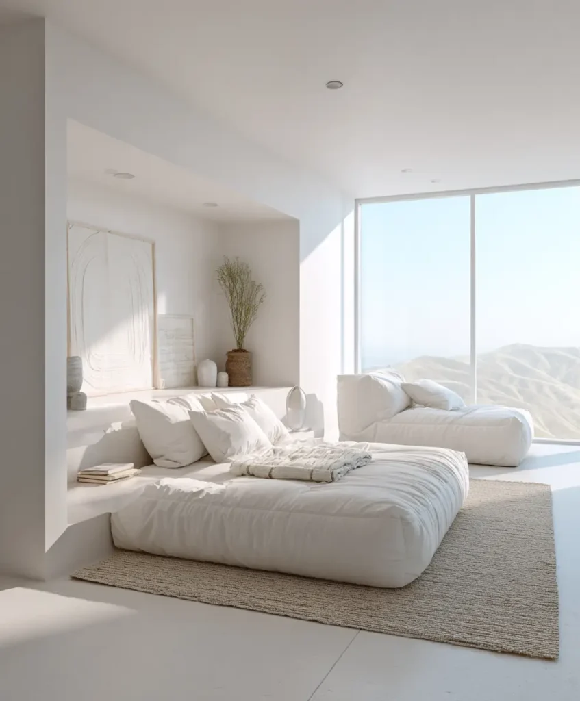 The All-White Oasis