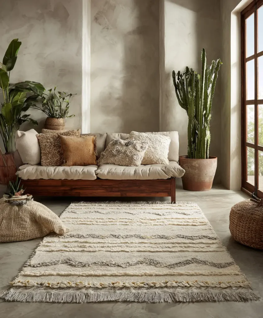 The Boho Fringe Rug