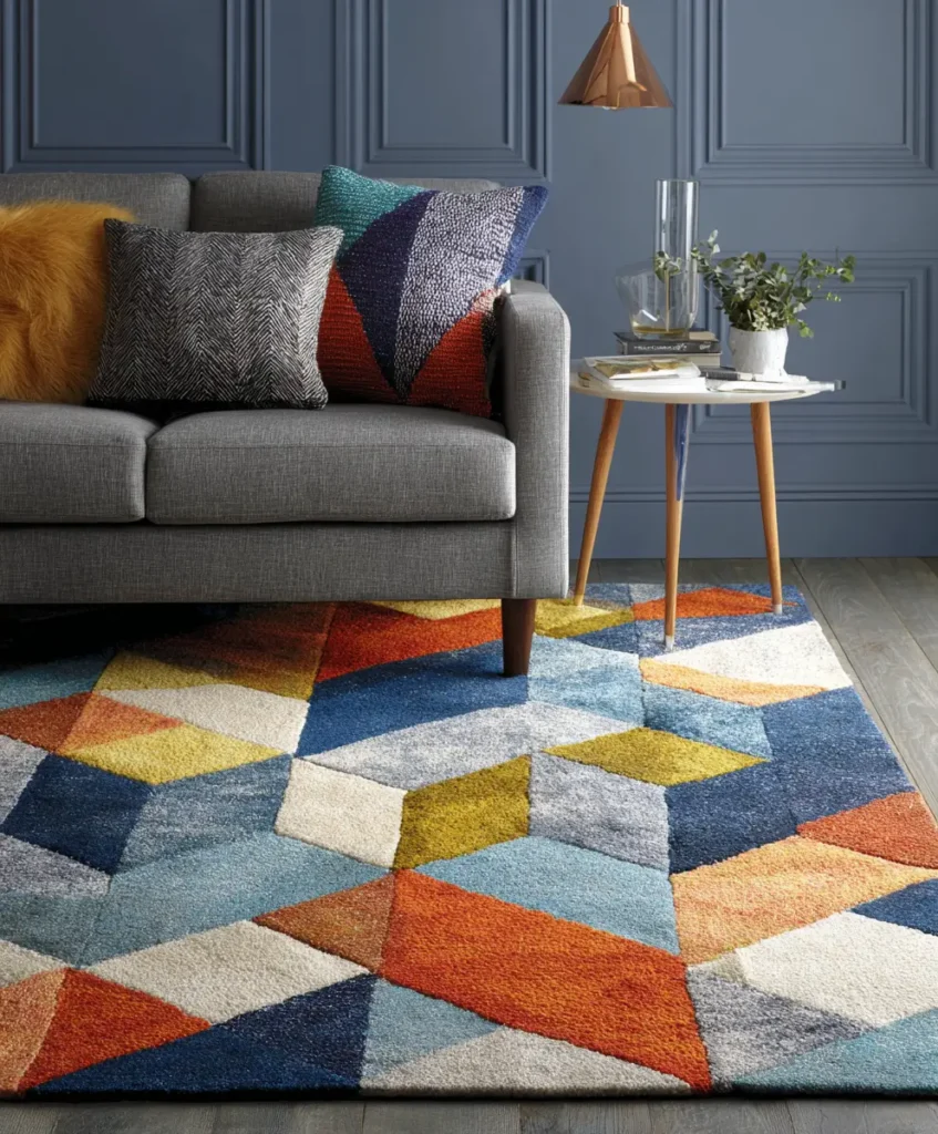 The Bold Geometric Rug