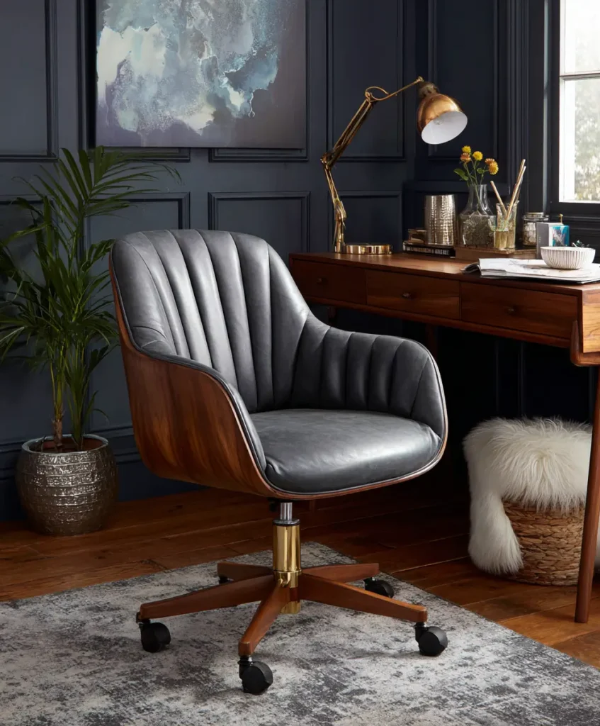 The Compact Swivel Chair for Small Spaces