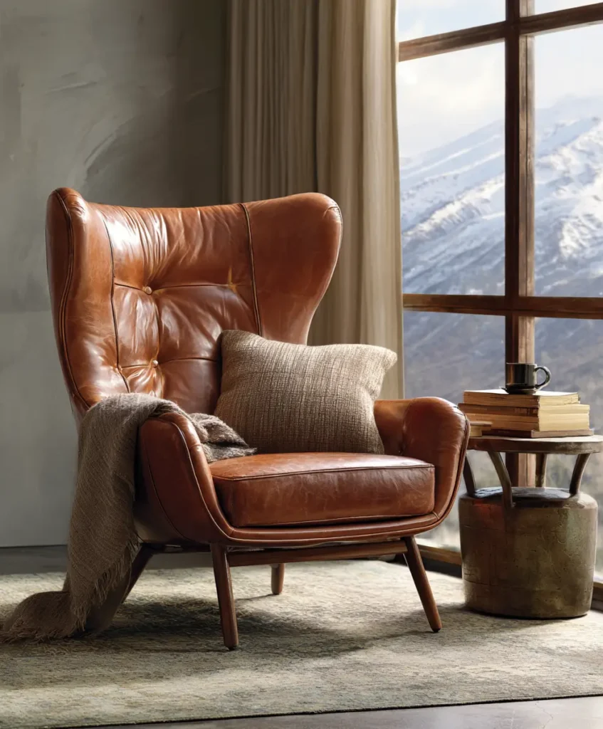 The Contemporary Wingback Chair