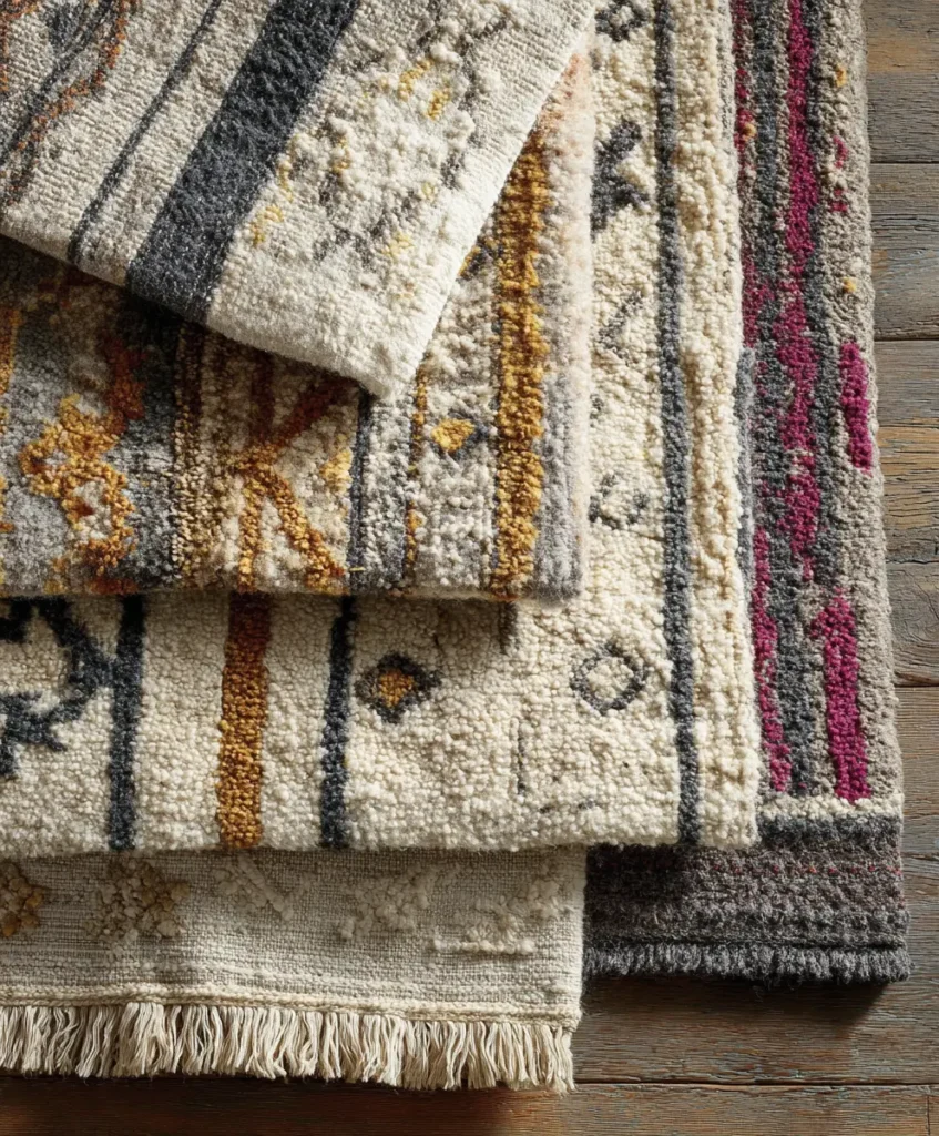 The Layered Rug Look