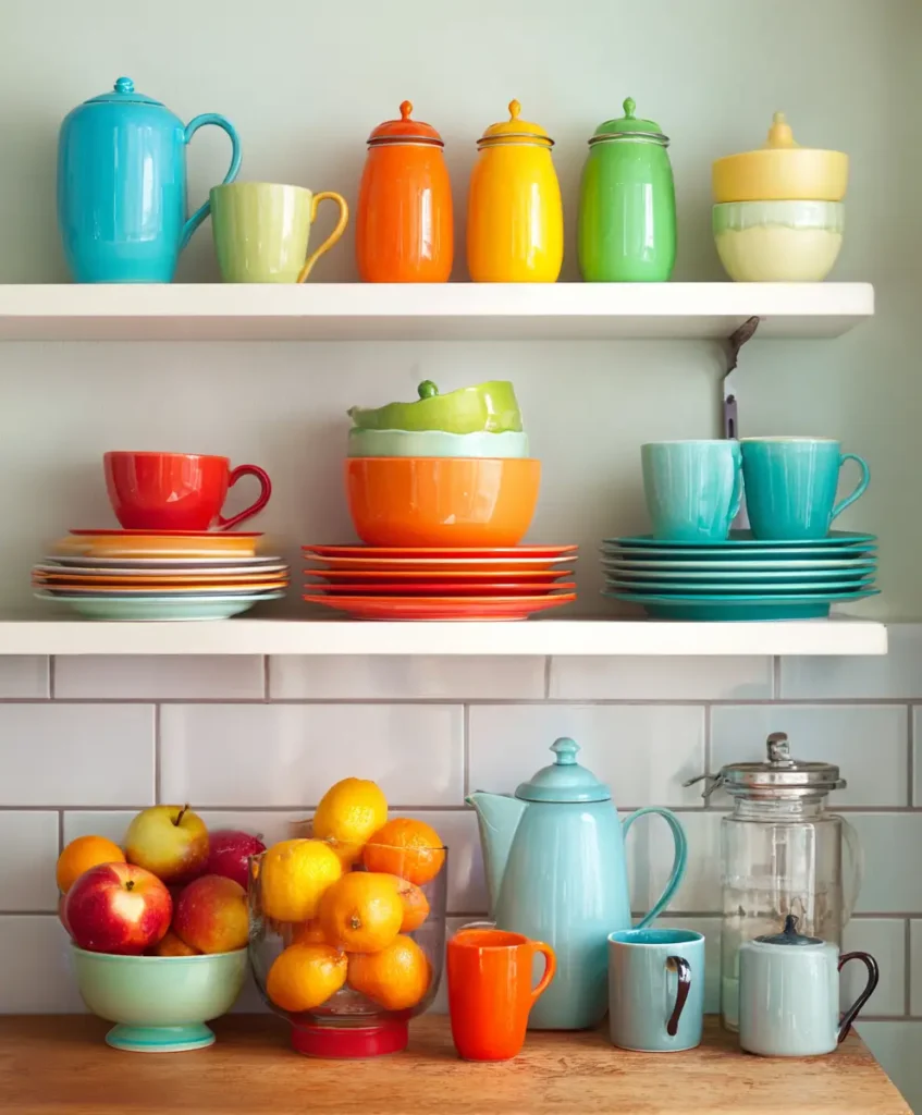 Try Colorful Kitchenware
