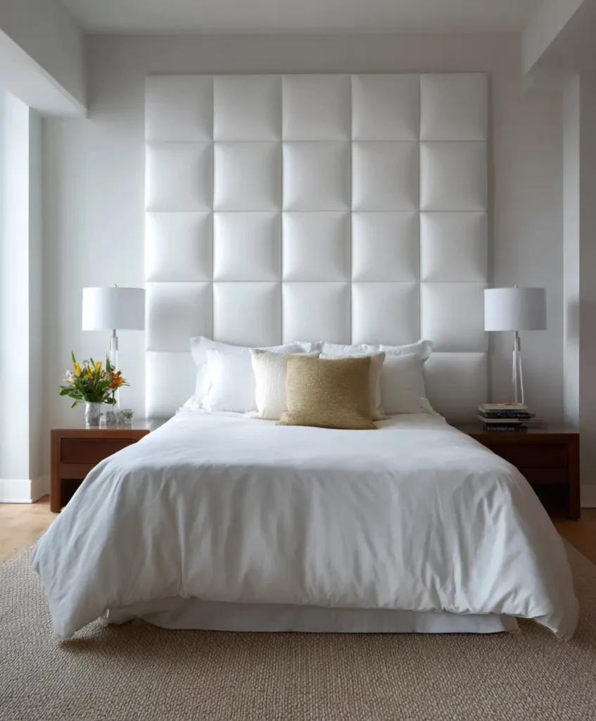 Upholstered Foam Panel Headboard