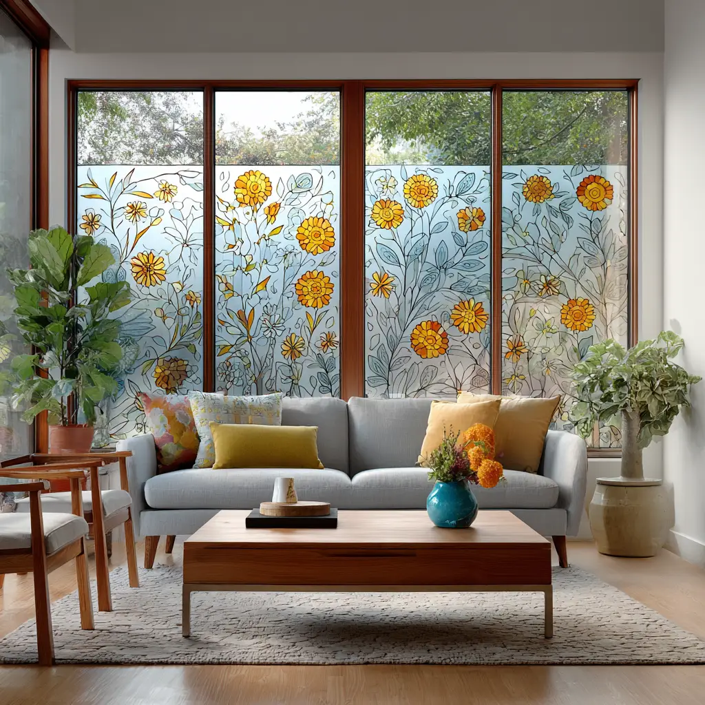 Window Film for Privacy & Style