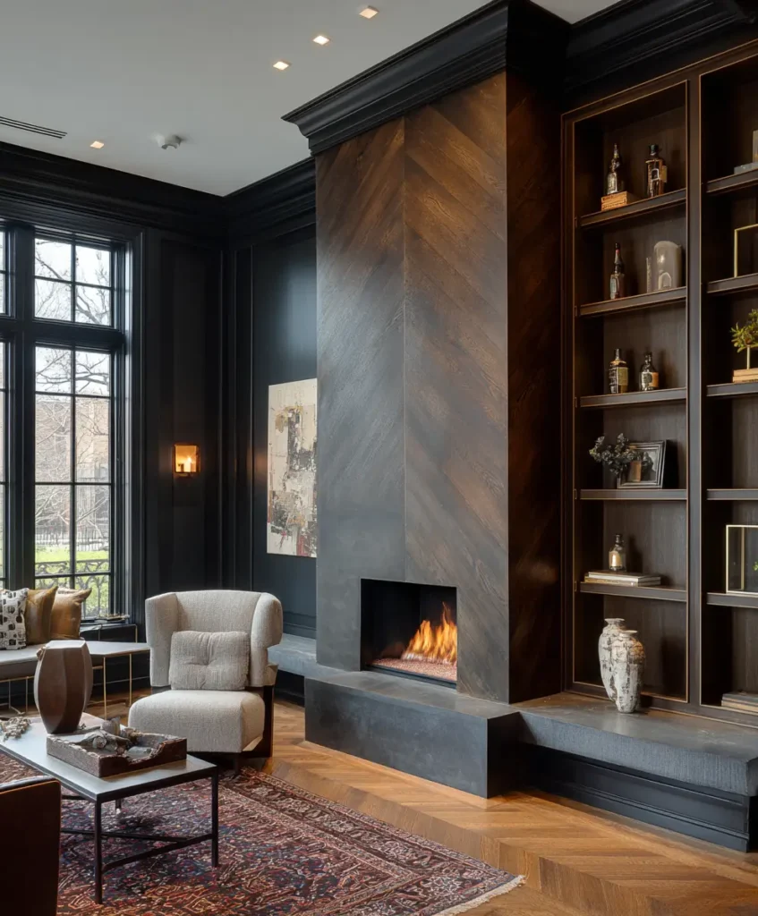 Wood Paneling for Warmth