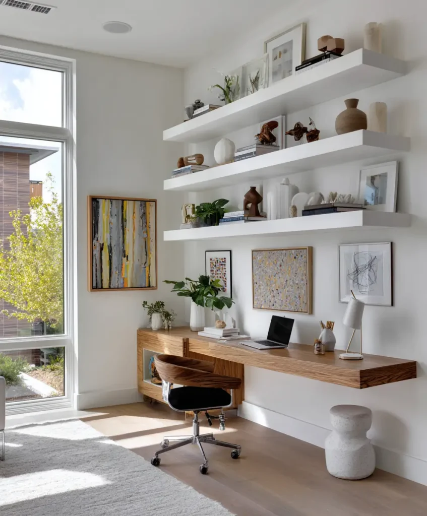 Add Floating Shelves