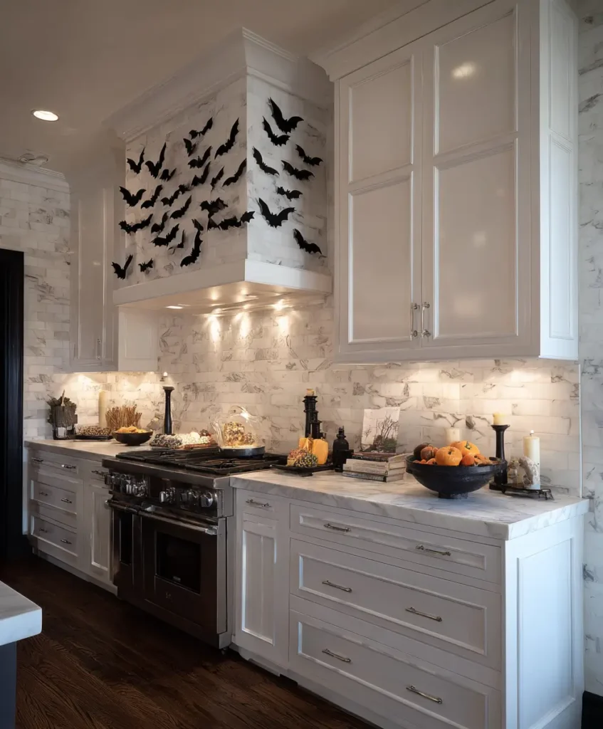 Bat Garland Backsplash