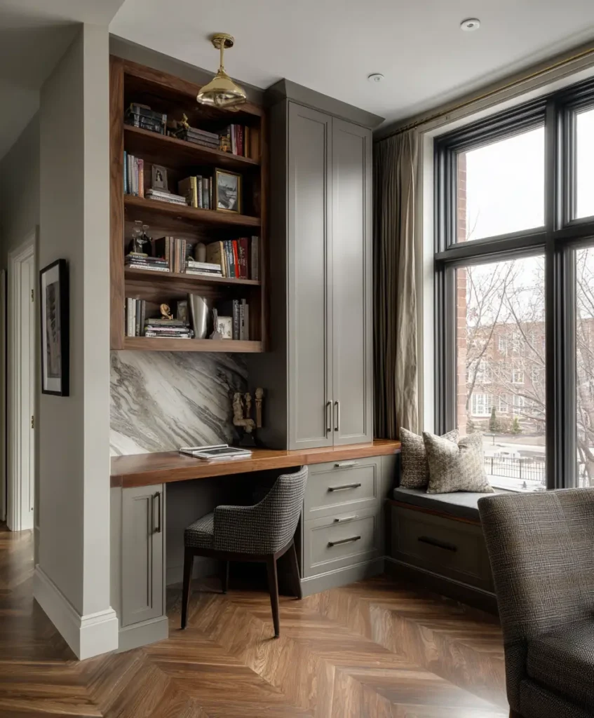 Built-In Storage Cabinets