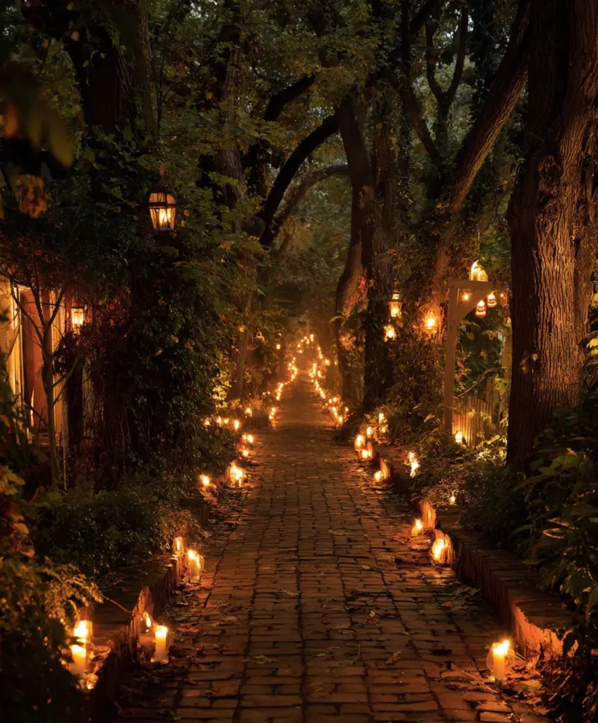 Candlelit Pathways