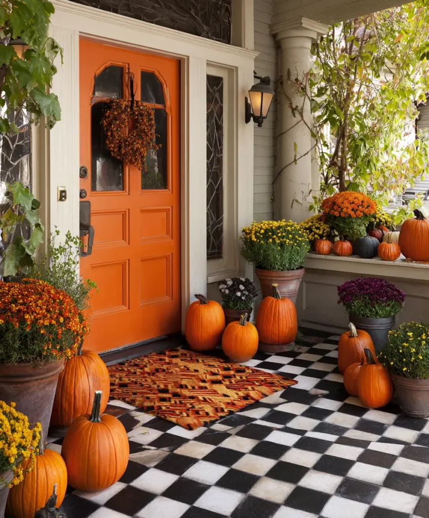 Checkerboard Patterns with a Seasonal Twist