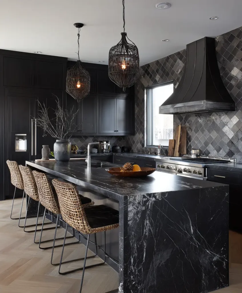 Chic Black Marble Boards