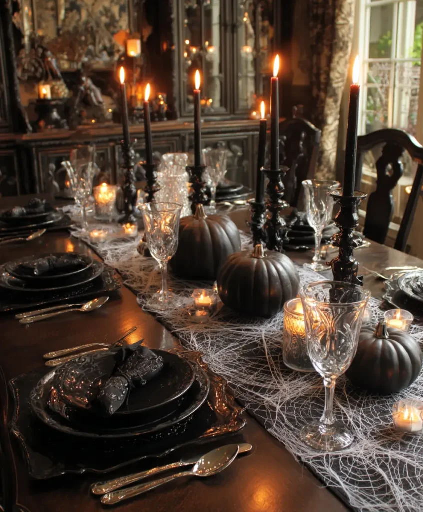 Cobweb Table Runners