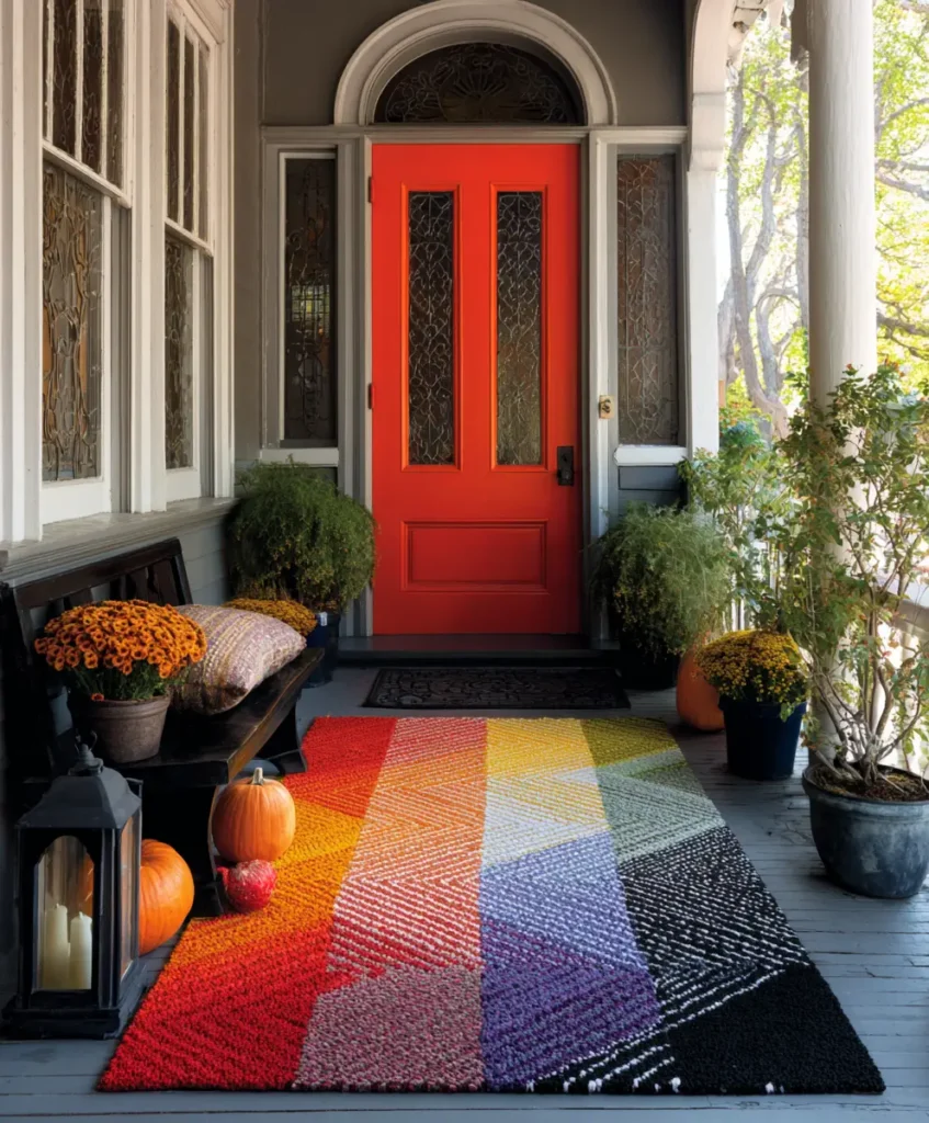 Color-Drenched Monochrome Mats