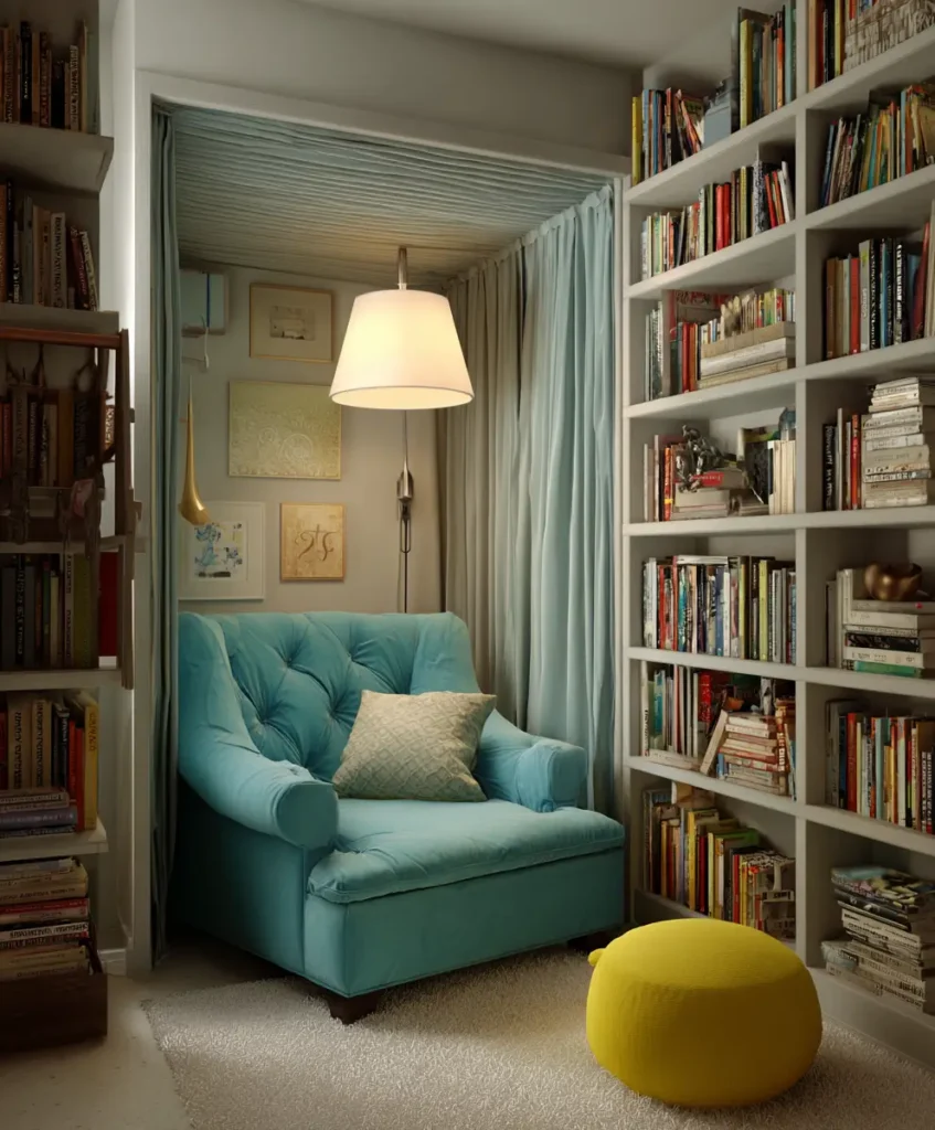 Compact Reading Nooks